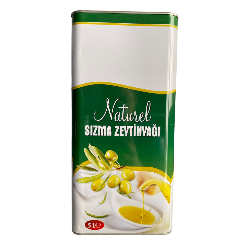 Katkısız Doğal Zeytinyağı 0.5 ASİT Natürel Sızma Soğuk Sıkım Zeytinyağı 5L - Görsel 4