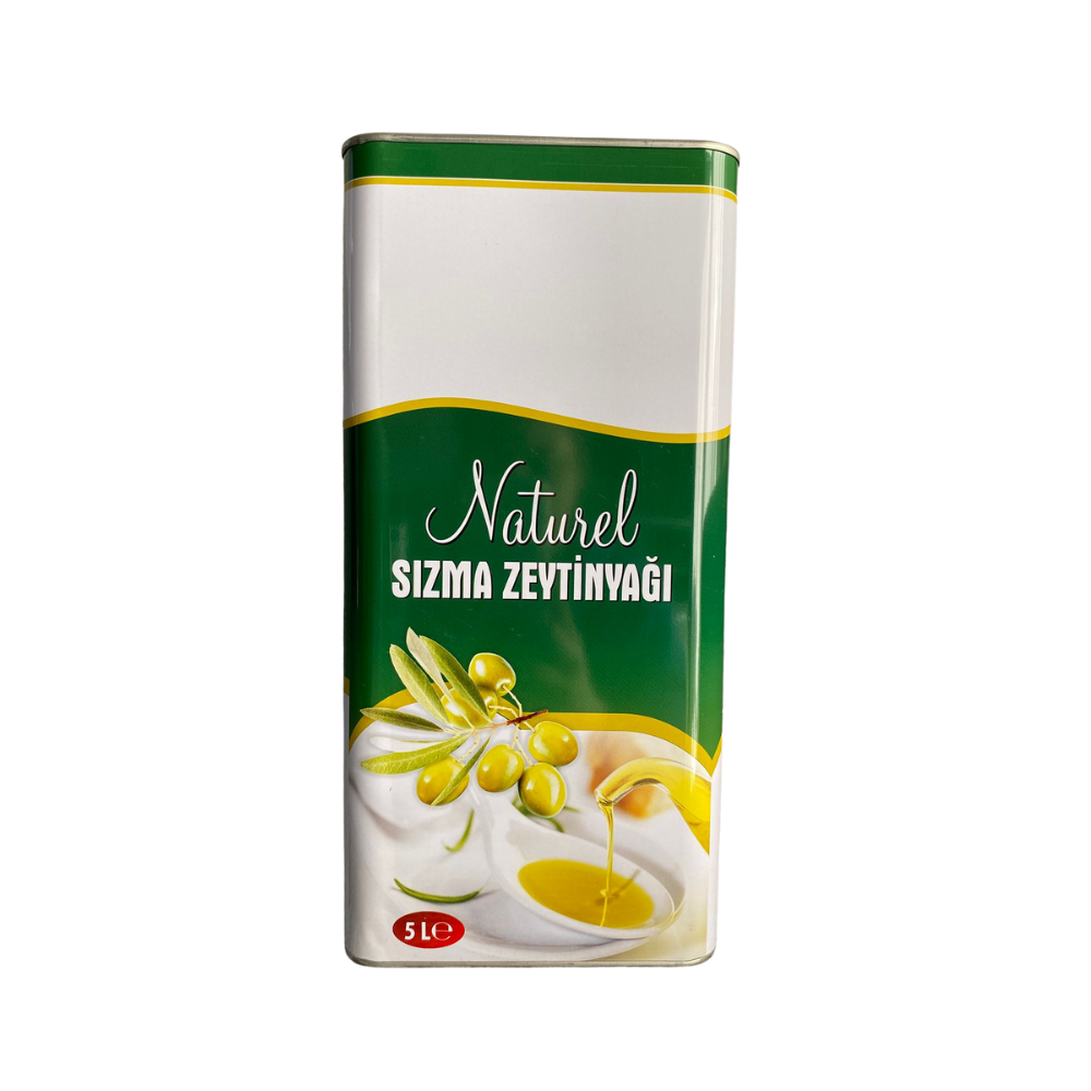 Katkısız Doğal Zeytinyağı 0.5 ASİT Natürel Sızma Soğuk Sıkım Zeytinyağı 5L - Görsel 2